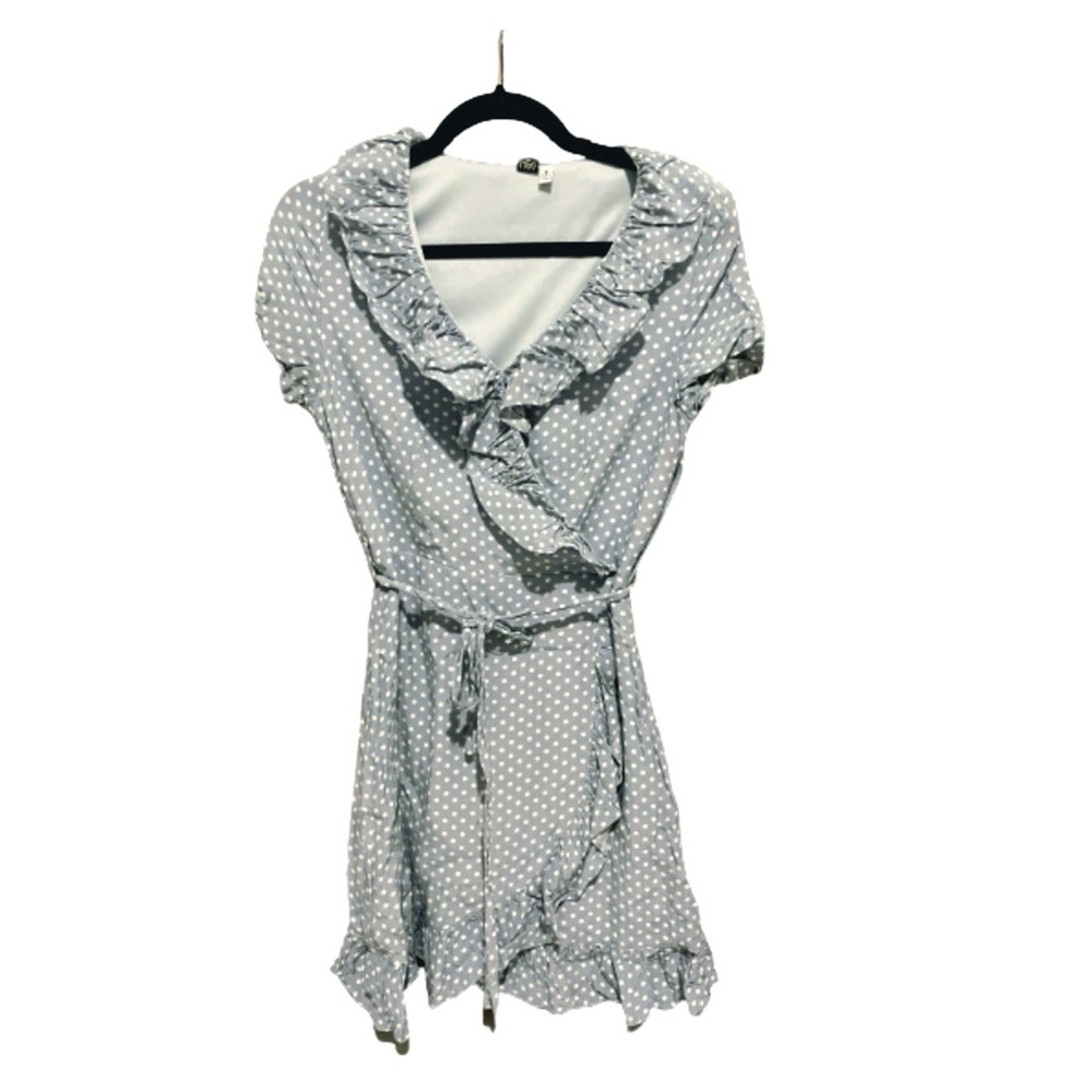 Faux wrap dress